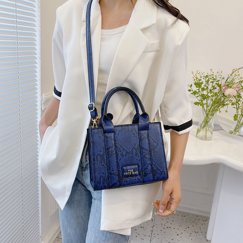 Designer Luxury Bags The Tote Bag For Women 2023 Νέες δερμάτινες τσάντες Square Shopping Shoulder Bag Γυναικείες τσάντες τσάντες χιαστί
