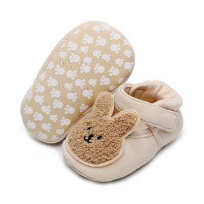2022 New Toddler Newborn Baby Shoes Boys' Girls' Slippers Prewalker Casual Shoes Winter Small Animals First Walkers
