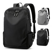 Backpack Leisure Laptop Τσάντα υπολογιστή 14 ιντσών Θύρα φόρτισης USB Ανδρική ελαφριά αδιάβροχη τσάντα ταξιδιωτικού βιβλίου Student Commuter Boo