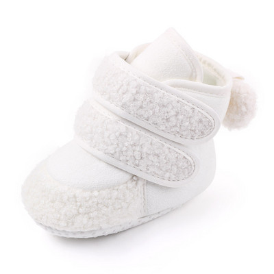 Novorodenecké topánočky pre bábätká, ponožky, topánky pre chlapcov a dievčatá, zimné teplé, roztomilé, batoľatá, mäkké, protišmykové, bavlnené, prechádzkové topánky do postieľky