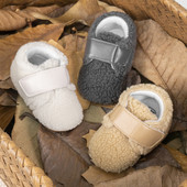 KIDSUN Toddler Warm Baby Girls Boots Boots Newborn Baby First Walkers Παπούτσια Ζεστή μαλακή σόλα βελούδινη Prewalker 0-18 μηνών