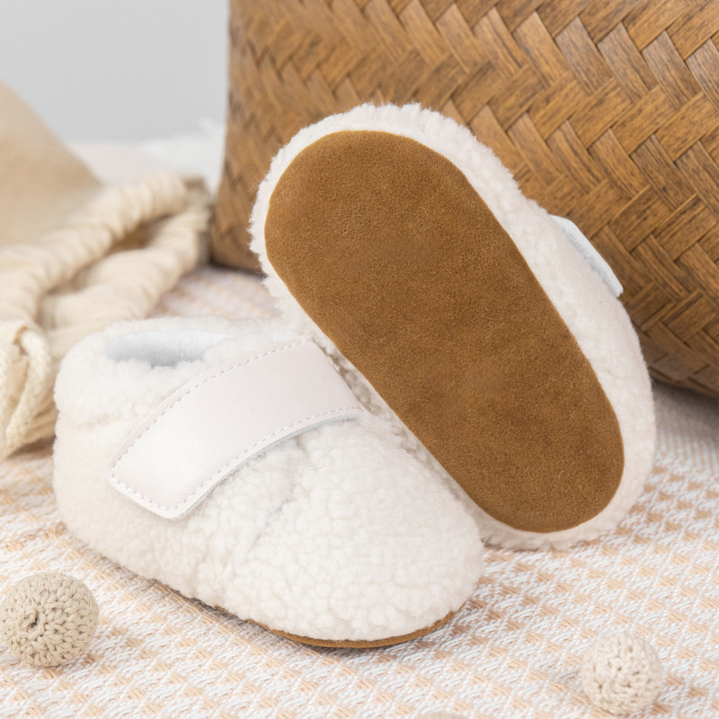 KIDSUN Toddler Warm Baby Girls Boots Boots Newborn Baby First Walkers Παπούτσια Ζεστή μαλακή σόλα βελούδινη Prewalker 0-18 μηνών