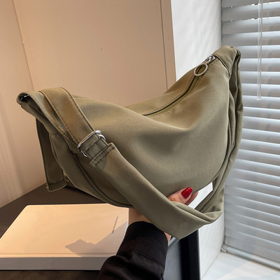 Γυναικεία τσάντα χιαστί νάιλον Hobos για γυναίκες 2023 Τσάντες ώμου επώνυμων σχεδιαστών μεγάλης χωρητικότητας Γυναικεία τσάντα ταξιδιού