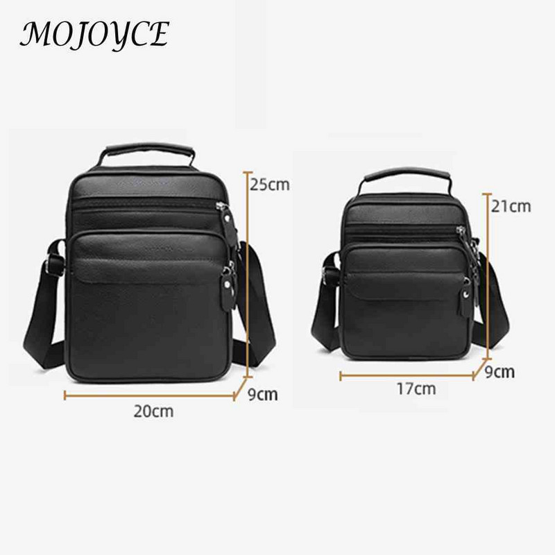 Geantă vintage pentru telefon mobil, ocazional, geantă pentru navetă, din piele naturală, cu mai multe buzunare, portabilă, simplă, impermeabilă.