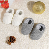 KIDSUN Βρεφικά Κορίτσια Αγόρια Νήπιο Παπούτσια First Walkers Μποτάκια Νεογέννητα Παπούτσια ερπυσμού Βρεφικά παπούτσια ζεστά χνούδια, αντιολισθητικά παπούτσια για βρεφική κούνια