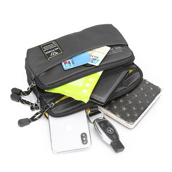 Найлонови чанти Лека раница за пътуване Messenger Мъжка модна спортна чанта за през рамо за свободното време Студентска корейска мъжка чанта