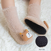 Sügistalv Uued beebijalatsid Paksendatud korallifliisist vastsündinud libisemiskindlad Armsad Soojad Sokid Multifilmi Poiss Beebi Tüdrukute Väikelaste Kingad