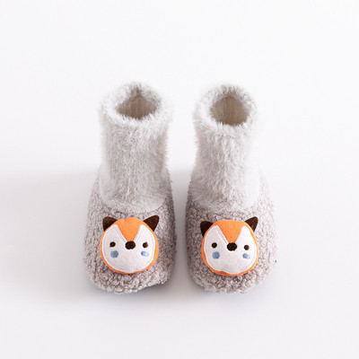 Sügistalv Uued beebijalatsid Paksendatud korallifliisist vastsündinud libisemiskindlad Armsad Soojad Sokid Multifilmi Poiss Beebi Tüdrukute Väikelaste Kingad