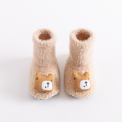 Sügistalv Uued beebijalatsid Paksendatud korallifliisist vastsündinud libisemiskindlad Armsad Soojad Sokid Multifilmi Poiss Beebi Tüdrukute Väikelaste Kingad