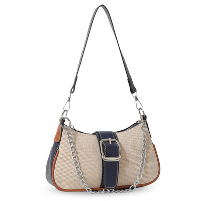 Νέα μόδα Κορεάτικη δερμάτινη τσάντα χιαστί, εξατομικευμένη σχεδίαση Τσάντα εξαιρετικής υφής Μικρή τετράγωνη τσάντα μονής μασχάλης ώμου