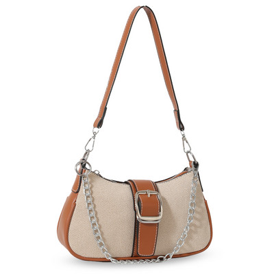 Νέα μόδα Κορεάτικη δερμάτινη τσάντα χιαστί, εξατομικευμένη σχεδίαση Τσάντα εξαιρετικής υφής Μικρή τετράγωνη τσάντα μονής μασχάλης ώμου