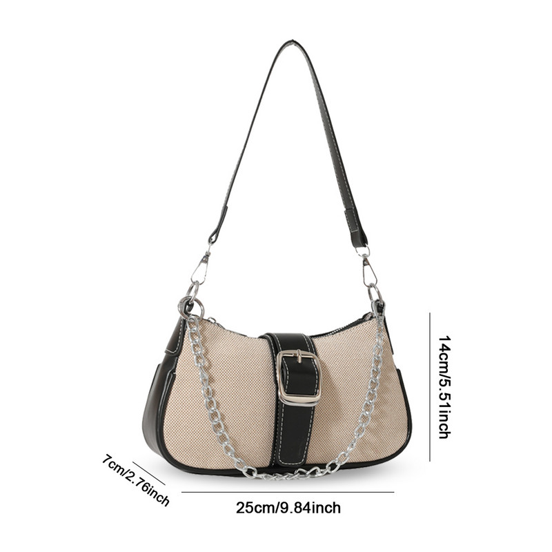 Νέα μόδα Κορεάτικη δερμάτινη τσάντα χιαστί, εξατομικευμένη σχεδίαση Τσάντα εξαιρετικής υφής Μικρή τετράγωνη τσάντα μονής μασχάλης ώμου