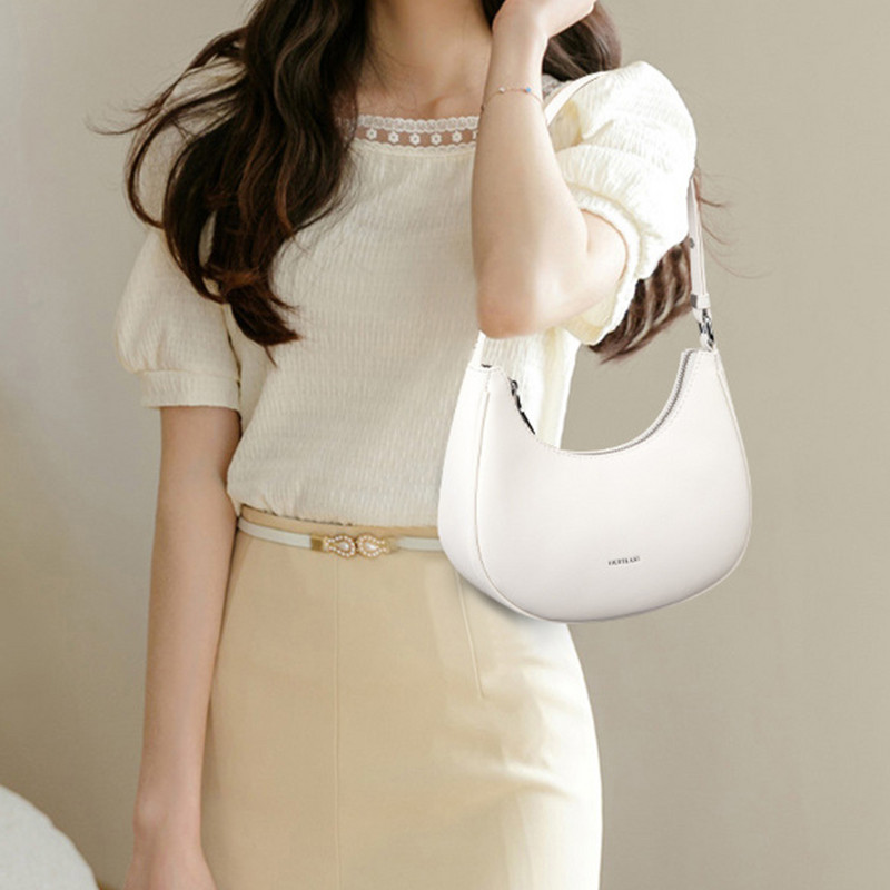 Γυναικεία τσάντα με φερμουάρ Τσάντα τσάντα με φερμουάρ Ευέλικτη τσάντα ώμου Casual από καθημερινή τσάντα γνωριμιών