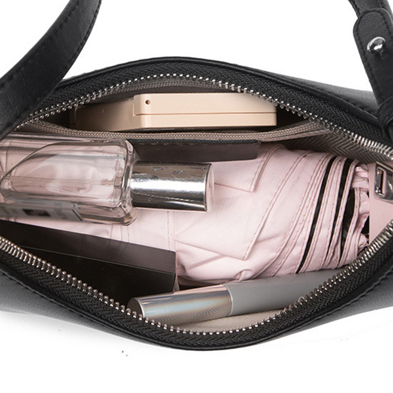 Γυναικεία τσάντα με φερμουάρ Τσάντα τσάντα με φερμουάρ Ευέλικτη τσάντα ώμου Casual από καθημερινή τσάντα γνωριμιών