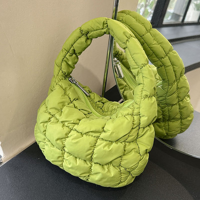 Elegantne tepitud pilvekott naistele Käekott Hobo Designer kott Ruched õlakott Ristkehaga õlakott Vabaaja plisseeritud mullidega rahakott 