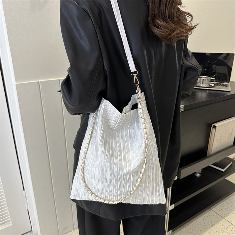 Τσάντα ώμου με αλυσίδα για γυναικείες casual τσάντες τσάντα μεγάλης χωρητικότητας Shopping Tote Μαγνητική πόρπη Design Leisure Handbag Τσάντα βιβλίου