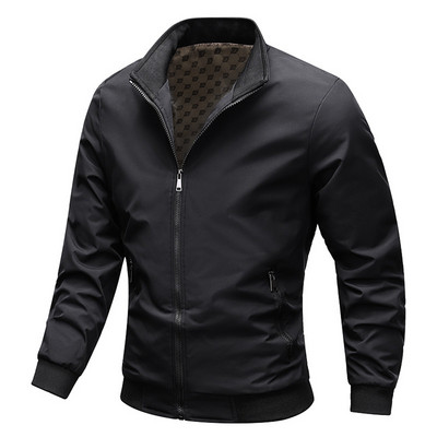 Casual Jacket Ανδρικό μονόχρωμο Παλτό Plus Size 8XL Ανεμοδαρμένο μπουφάν Άνοιξη Φθινοπωρινό Camping Jacket Ανδρικά εξωτερικά ενδύματα