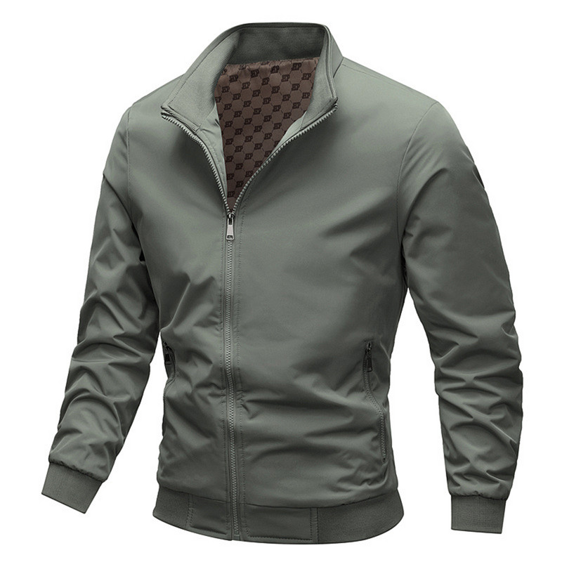 Casual Jacket Ανδρικό μονόχρωμο Παλτό Plus Size 8XL Ανεμοδαρμένο μπουφάν Άνοιξη Φθινοπωρινό Camping Jacket Ανδρικά εξωτερικά ενδύματα