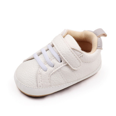 Αντιολισθητική σόλα από καουτσούκ Βρεφικά παπούτσια Μόδα Άνοιξη Φθινόπωρο Νήπιο PU Casual Παπούτσια Αθλητικά Παπούτσια Βρεφικά Αγόρια First Walkers