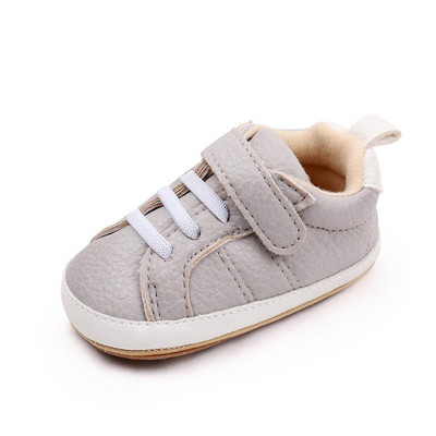 Αντιολισθητική σόλα από καουτσούκ Βρεφικά παπούτσια Μόδα Άνοιξη Φθινόπωρο Νήπιο PU Casual Παπούτσια Αθλητικά Παπούτσια Βρεφικά Αγόρια First Walkers