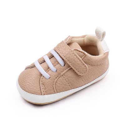 Αντιολισθητική σόλα από καουτσούκ Βρεφικά παπούτσια Μόδα Άνοιξη Φθινόπωρο Νήπιο PU Casual Παπούτσια Αθλητικά Παπούτσια Βρεφικά Αγόρια First Walkers