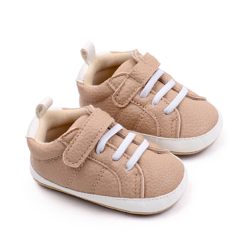 Αντιολισθητική σόλα από καουτσούκ Βρεφικά παπούτσια Μόδα Άνοιξη Φθινόπωρο Νήπιο PU Casual Παπούτσια Αθλητικά Παπούτσια Βρεφικά Αγόρια First Walkers
