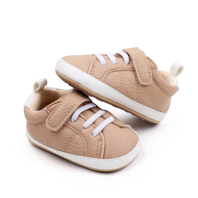 Αντιολισθητική σόλα από καουτσούκ Βρεφικά παπούτσια Μόδα Άνοιξη Φθινόπωρο Νήπιο PU Casual Παπούτσια Αθλητικά Παπούτσια Βρεφικά Αγόρια First Walkers