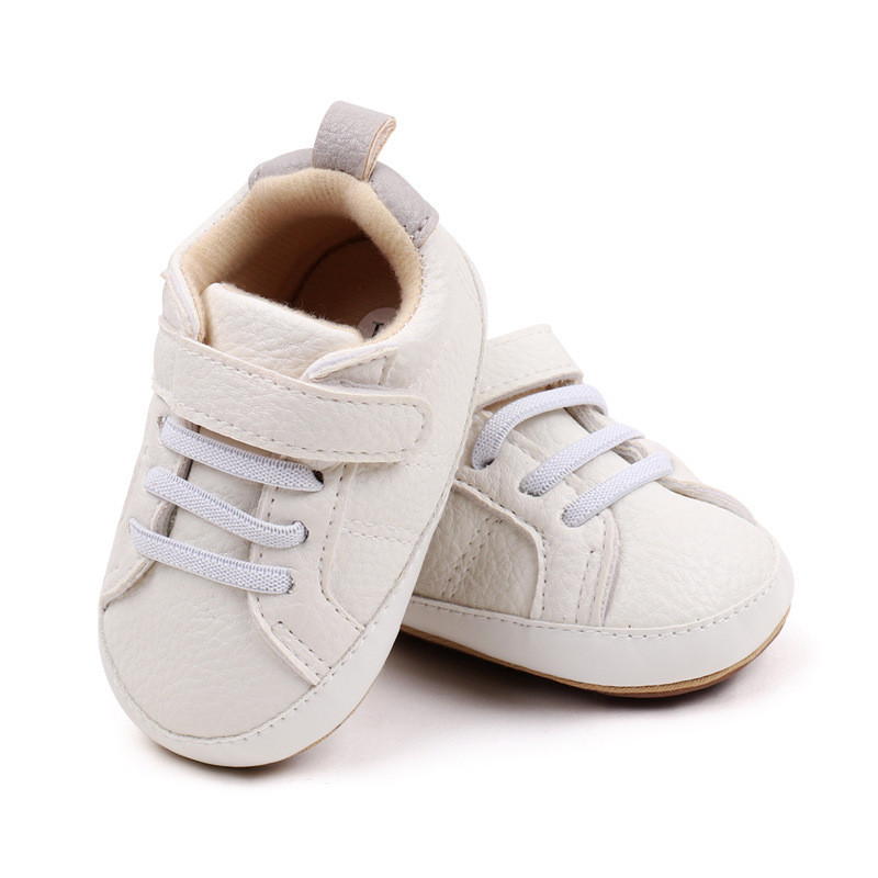 Αντιολισθητική σόλα από καουτσούκ Βρεφικά παπούτσια Μόδα Άνοιξη Φθινόπωρο Νήπιο PU Casual Παπούτσια Αθλητικά Παπούτσια Βρεφικά Αγόρια First Walkers