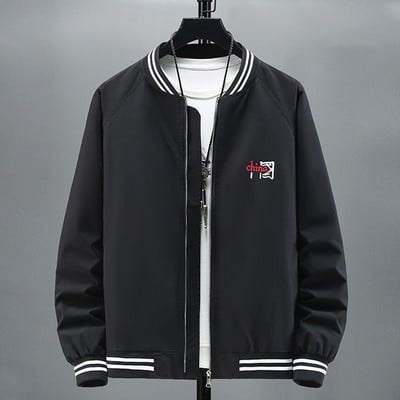 Pánske bundy Plus Size 9XL 10XL, jeseň 2021, bomber, baseballová bunda, pánska móda, ležérne outdoorové vrchné oblečenie, jednofarebné