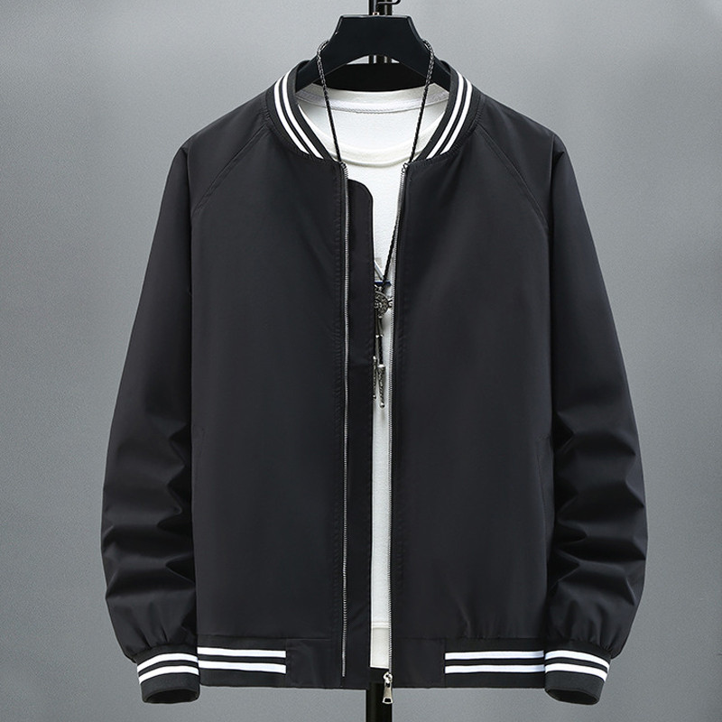 Pánske bundy Plus Size 9XL 10XL, jeseň 2021, bomber, baseballová bunda, pánska móda, ležérne outdoorové vrchné oblečenie, jednofarebné