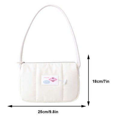 Moodsad polsterduskäekotid naistele PU-pilvekotid Vaba aeg Kaenlaaukott Ostlemine Õlakotid Kerge käekott Naiste käekott