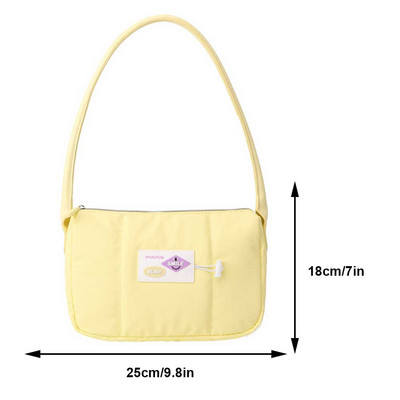 Moodsad polsterduskäekotid naistele PU-pilvekotid Vaba aeg Kaenlaaukott Ostlemine Õlakotid Kerge käekott Naiste käekott