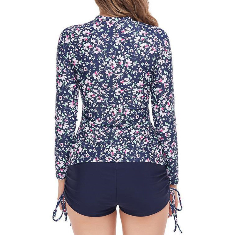 Costume de baie mari, cu mâneci lungi, pentru surfing Tankini, costume de baie marime, sport, plajă, costume de baie din două piese, costum de baie pentru piscină