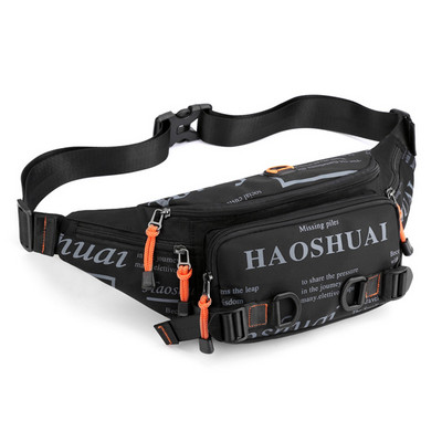 Najlonske torbe oko struka Sportske torbe velikog kapaciteta oko struka Vodootporne višestruke džepove Otvor za slušalice Podesivi remen za nošenje preko ramena Vanjska torba