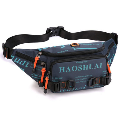 Najlonske torbe oko struka Sportske torbe velikog kapaciteta oko struka Vodootporne višestruke džepove Otvor za slušalice Podesivi remen za nošenje preko ramena Vanjska torba