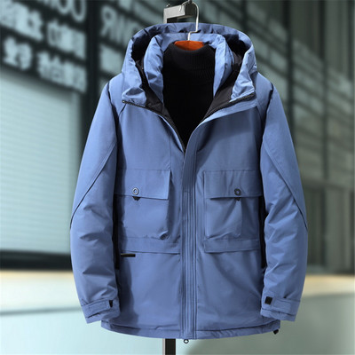 Ανδρικά Cargo Parkas Χειμερινά χοντρά ζεστά παλτό 8XL 9XL Μόδα Casual Μονόχρωμο Μπουφάν Ανδρικά Εξωτερικά Ενδύματα Μεγάλο Μέγεθος 9XL