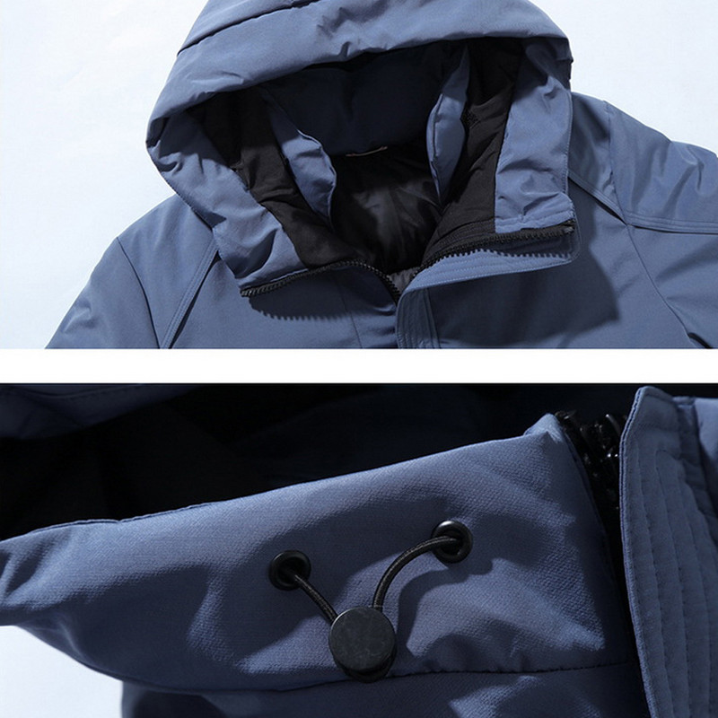 Ανδρικά Cargo Parkas Χειμερινά χοντρά ζεστά παλτό 8XL 9XL Μόδα Casual Μονόχρωμο Μπουφάν Ανδρικά Εξωτερικά Ενδύματα Μεγάλο Μέγεθος 9XL