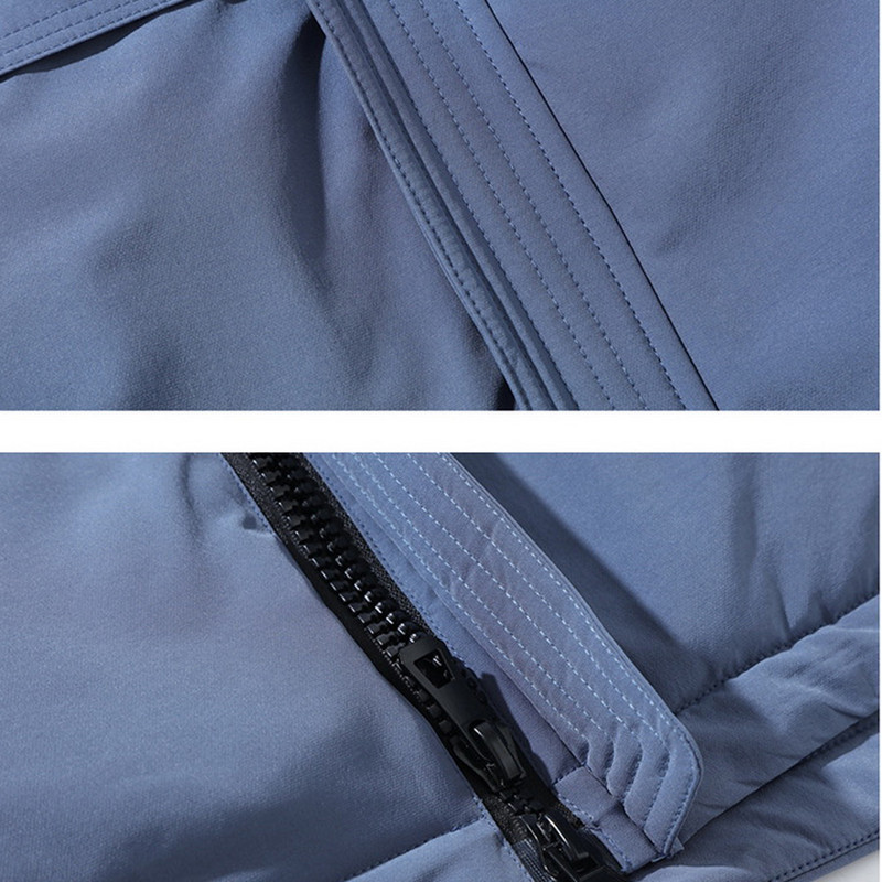 Ανδρικά Cargo Parkas Χειμερινά χοντρά ζεστά παλτό 8XL 9XL Μόδα Casual Μονόχρωμο Μπουφάν Ανδρικά Εξωτερικά Ενδύματα Μεγάλο Μέγεθος 9XL