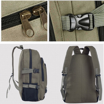 2023 Νέα τσάντα ορειβασίας Σακίδιο πλάτης μεγάλης χωρητικότητας για άνδρες Καμβά σακίδια γυμνασίου υπαίθριας τσάντα ταξιδιού Τσάντα υπολογιστή Τσάντα