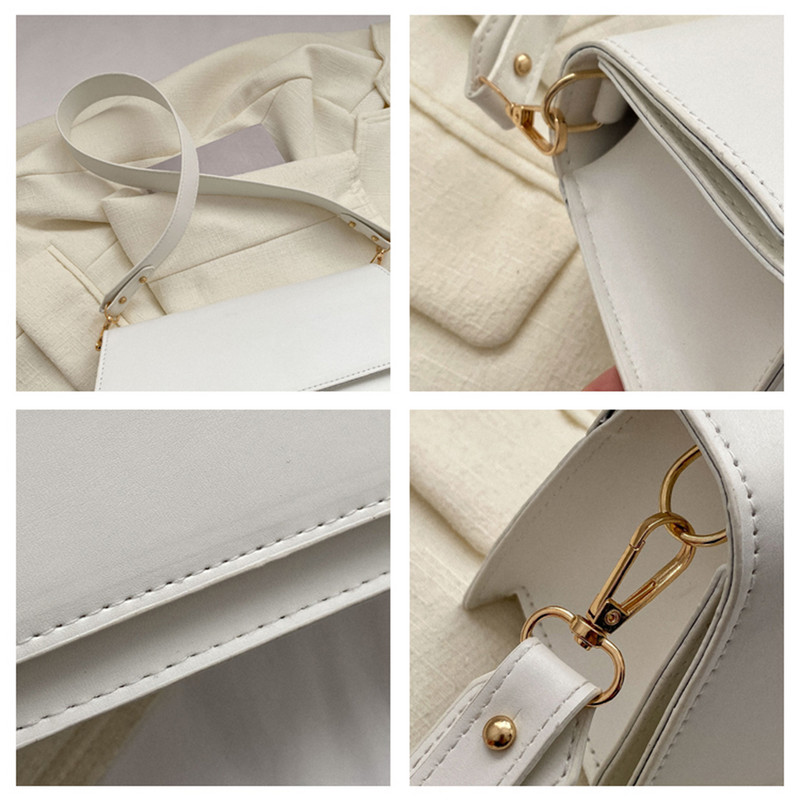 Γυναικείες μίνι τσάντες δερμάτινες μοδάτες τσάντες vintage κάτω από το χέρι