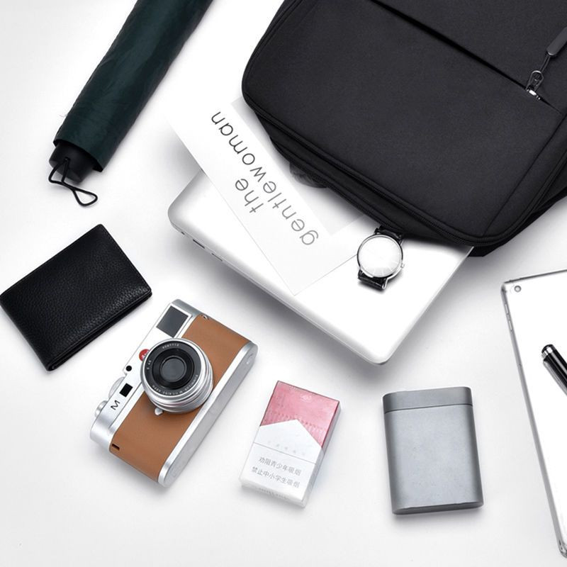 Ανδρικό σακίδιο πλάτης μεγάλης χωρητικότητας 15,6 ιντσών Σακίδιο πλάτης φορητού υπολογιστή Ανδρικό σακίδιο αναψυχής ταξιδιού USB Αδιάβροχο σχολικό σακίδιο πλάτης φόρτισης