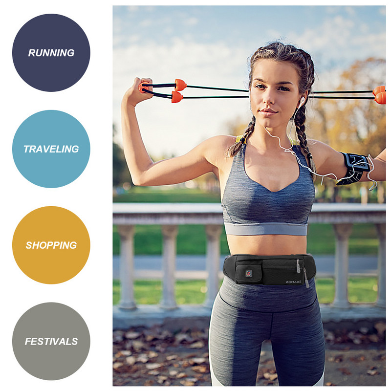 Geantă de talie 3L Pachet de piept ocazional Genți crossbody de modă Geantă multifuncțională pentru curea de umăr Sport pentru bărbați și femei