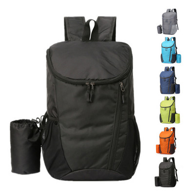 Könnyű összecsukható hátizsák, vízálló, nagy kapacitású ultrakönnyű kültéri hátizsák férfi női sport hátizsákok
