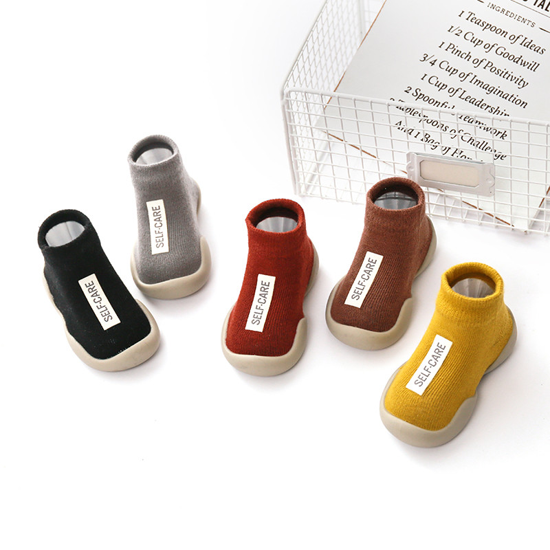 Unisex Βρεφικά Παπούτσια Πρώτα Παπούτσια Βρεφικά Παπούτσια Νηπιού Πρώτη Περιπατητής Βρεφικό Κοριτσάκι Παιδική Μαλακή Λαστιχένια Σόλα Βρεφικά Πλεκτά Μποτάκια Αντιολισθητικά