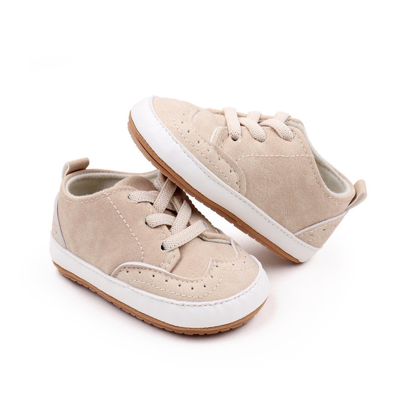 2023 Νέα βρεφικά παπούτσια Μόδα για βρέφη για αγόρια Casual Παπούτσια πάνινα παπούτσια για νήπια Λαστιχένια σόλα First Walkers