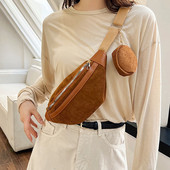 Γυναικείες τσάντες στήθος 2023 Τσάντες για γυναίκες Γυναικείες τσάντες σφεντόνα Τσάντα χιαστί ώμου Τσάντα ώμου Casual Girls Corduroy Messenger Pack