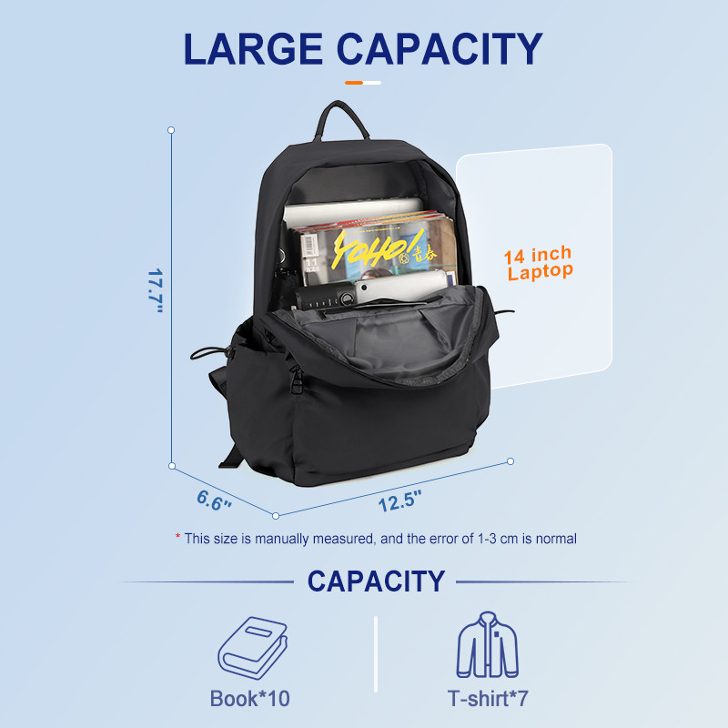 Ľahký batoh pre ženy, mužov, stredoškolákov, taška na knihy pre dospievajúcich, roztomilý cestovný batoh na notebook pre dievčatá a chlapcov.