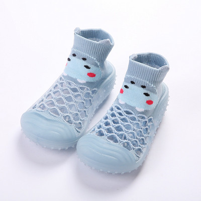 Χαριτωμένα παιδικά παπούτσια για κοριτσάκια Παιδική μαλακή σόλα από καουτσούκ Αντιολισθητική σόλα νήπιο πρώτο περπάτημα Καλοκαίρι Παιδιά κορίτσια αγόρια Αντιστοίχιση χρώματος Prewalker