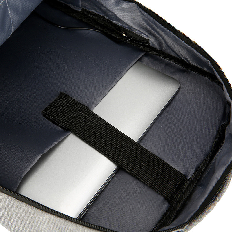 Veekindel äriseljakott meeste multifunktsionaalne meeste stiilne seljakott helkurdisain must seljakotid USB laadimis tagakott