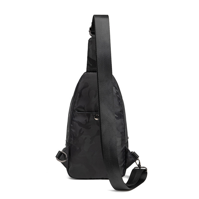 Πολυλειτουργική τσάντα Messenger Ανδρική τσάντα μοντέρνα αδιάβροχη Oxford υφασμάτινη τσάντα ώμου USB τσάντα ώμου εξωτερικού χώρου